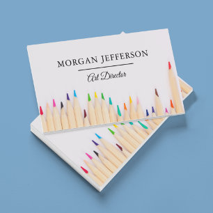 シックアーティストアーモダントディレクターギャラリークリエイティブ 名刺