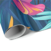 シックイニシャルフェスティバルラグジュアリー誕生日 ラッピングペーパー (ロールコーナー)