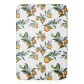 シックウォーターカラーシトラスプリント バスマット (正面縦)