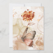 シックウォーターカラーマザーズデイブランチ招待状 招待状 (裏面)