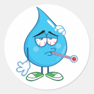 シックウォータードロップシール ラウンドシール