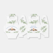 シックウッドランド動物男の赤ちゃんシャワー優先ボックス フェイバーボックス (折り畳みなし)