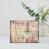 シックエッフェルタワー&シャンデリアマザーズデイブランチ 招待状 (スタンド正面)