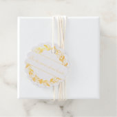 シックエレガントでモダンパーソナライズされた フェイバータグ (箱)