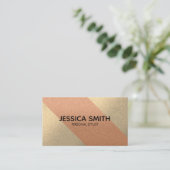 シックエレガントで 名刺 (スタンド正面)