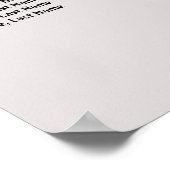 シックエレガントなブルゴーニュフローラ ポスター (角)