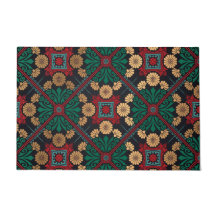 シックエレガントな装飾タイル模様