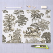 シックエレガントウマ素朴ズベージュトワール 薄葉紙 (クラフト)