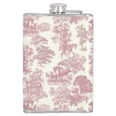 シックエレガントガーリーピンクホーストイレ名 フラスク (裏面)
