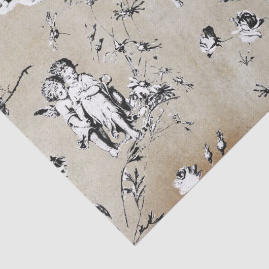 シックエレガントキューピッドエンジェルフローラトイレクラフト 薄葉紙 (詳細)