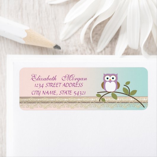 シックエレガントクガーリーキュウフクロウ ラベル (インサイチュ)