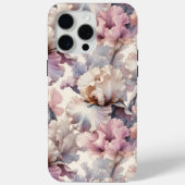 シックエレガントクモダンキュートフローラソフト赤面ピンク Case-Mate iPhoneケース (裏面)