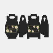 シックエレガントコーナーアイボリーバラブケッツ結婚ズ フェイバーボックス (折り畳みなし)