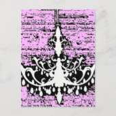 シックエレガントシャンデリア ポストカード (正面)