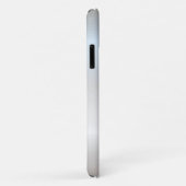 シックエレガントシルバーグリッタードリップ Case-Mate iPhoneケース (裏面/右)