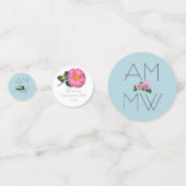 シックエレガントシンプルフローラブ結婚ルーズ コンフェッティ (正面)