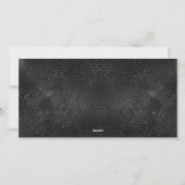 シックエレガントスクリプトハッピーニューイヤーのパノラマ写真 シーズンカード (裏面)