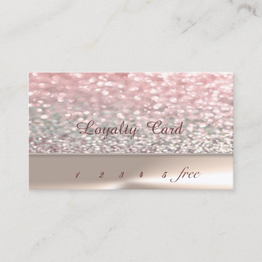 シックエレガントスタイリッシュ、《写真》ぼけ味ロイヤリティカード ロイヤリティカード (正面)