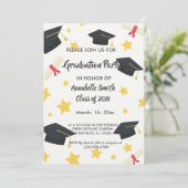 シックエレガントスター卒業 招待状 (スタンド正面)