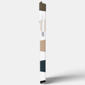 シックエレガントトレンディー横向モダンきストライプ Case-Mate iPhoneケース (裏面 / 左)