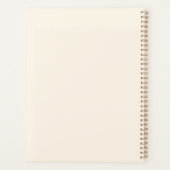 シックエレガントネイルサロンプロフェッショナルアポイントメント プランナー手帳 (裏面)