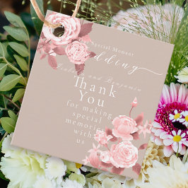 シックエレガントバラ結婚ズ フェイバータグ