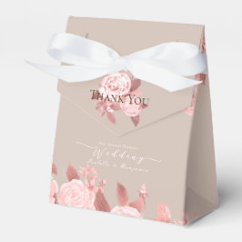 シックエレガントバラ結婚ズ フェイバーボックス