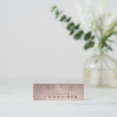 シックエレガントバラ金ゴールドハート、グリッター ロイヤリティカード (スタンド正面)