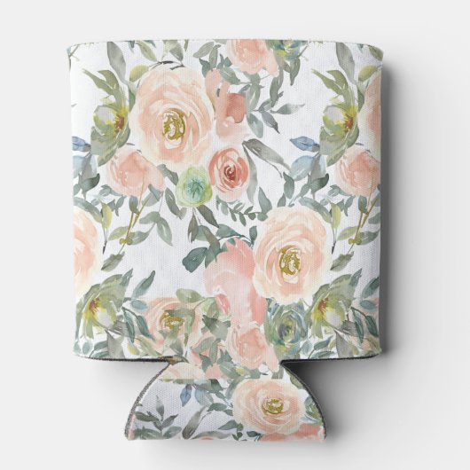 シックエレガントバラ、メやる気を起こさせるッセージ 缶クーラー (裏面)