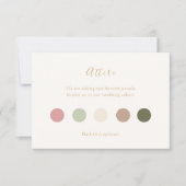 シックエレガントパステルの衣装カード (正面)