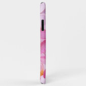 シックエレガントパステルピンクハワイアンプルメリア花 Case-Mate iPhoneケース (裏面/右)