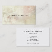 シックエレガントパターンプロフェッショナル名刺 名刺 (正面/裏面)