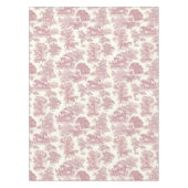 シックエレガントピンクウマ素朴ズトワール テーブルクロス (正面)