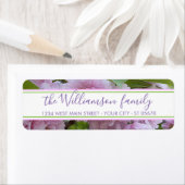 シックエレガントピンク春さくらんぼブロッサムツリー写真 ラベル (インサイチュ)