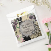 シックエレガントファブラス50誕生日カスタマイズ フェイバーバッグ (封をした状態)