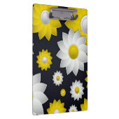 シックエレガントフローラさくらんぼ花ひまわり クリップボード (右)