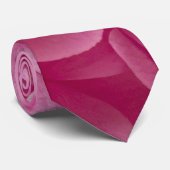 シックエレガントフローラブライト春ピンクアジサイ ネクタイ (ロール)