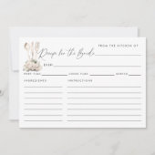 シックエレガントフローラ器レシピのための花嫁 (正面)