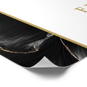 シックエレガントフローラ50周年記念ウェルカムサイン ポスター (角)