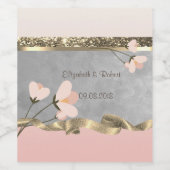 シックエレガントフローラ ワインラベル (シングルラベル)