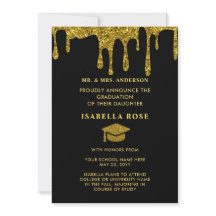 シックエレガントブラックと金ゴールド2025卒業