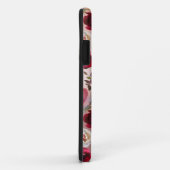 シックエレガントブルガンディピンク海軍フローラ名 Case-Mate iPhoneケース (裏面/右)