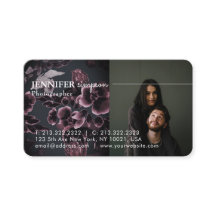 シックエレガントブルゴーニュ花柄3枚