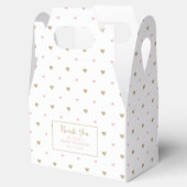 シックエレガントベビーシャワー フェイバーボックス (オープン)