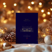 シックエレガントミニマリストクリスマスホリデーカード シーズンカード