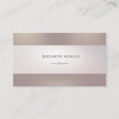 シックエレガントモダン洗練ストライプのされた 名刺 (正面)