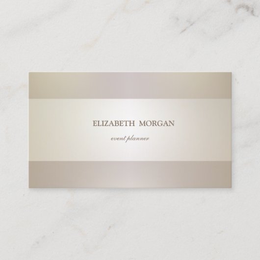 シックエレガントモダン洗練ストライプのされた 名刺 (正面)