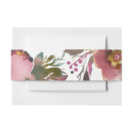 シックエレガントロマンバラ結婚ズ 招待状ベリーバンド