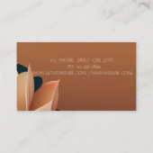 シックエレガントロータスヨガインストラクター 名刺 (裏面)