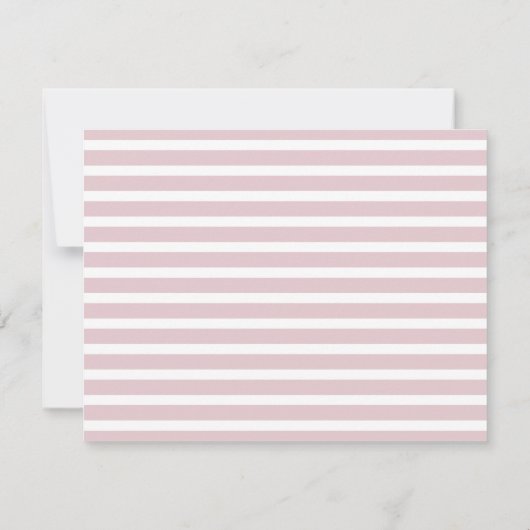 シックエレガントワイルドフラワーパーソナライズされたフローラ ノートカード (裏面)